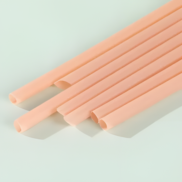 Bubble Tea and Shave Ice Straws, Pink PLA Biodegradable and Creative Food-grade with Pitaya Fruit Powder，100pack，6x190mm - Image 4