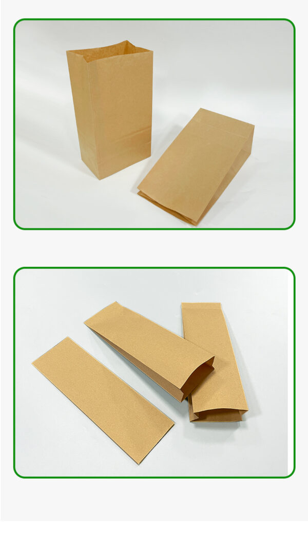 Compostable Paper Kraft Bags For Food - Image 3