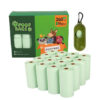 Compostable Pet Waste Bags, All-Natural Cornstarch Material Pet Poop Bags，60/90pcs