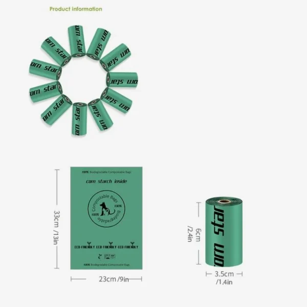 Guilt-Free Dog Walking with Compostable and Biodegradable Pet Waste Bags - Image 4