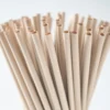 100 Pack 6x210mm Straws with Angled and Straight Tips, Made from Biodegradable Bamboo Fiber, Ideal for Coffee, Milk tea - Image 2