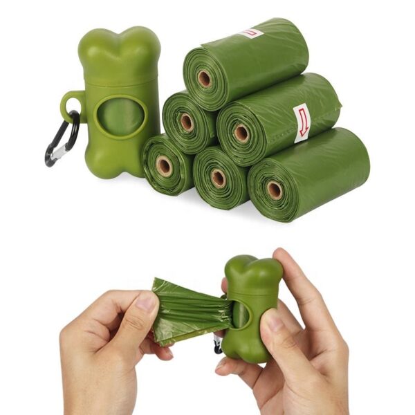 Biodegradable Trash Kitchen Dog Poop Cat Litter Pet Waste Bags - Image 4