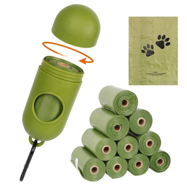 Biodegradable Trash Kitchen Dog Poop Cat Litter Pet Waste Bags - Image 2