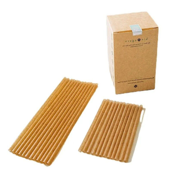 Eco-Friendly Sugarcane Straws with PLA Disposable and Compostable Properties - Image 2