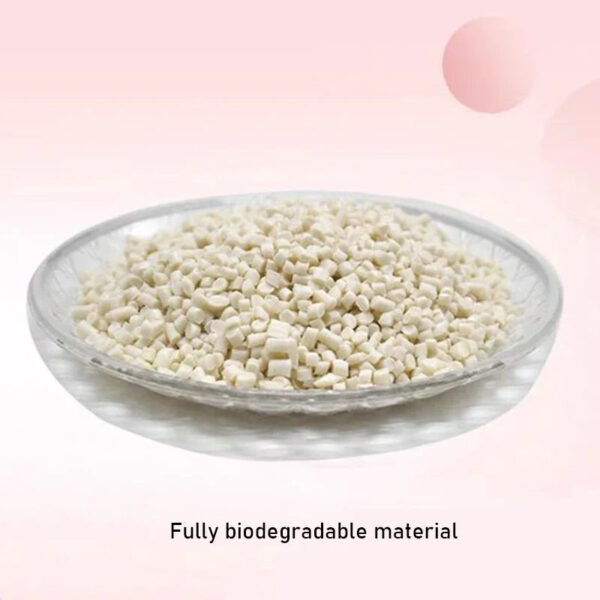 Eco-Friendly Corn Starch Based Biodegradable Garbage Bags - 20L White Vest Style 10 Rolls/100 Bags - Image 6