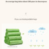 Corn Starch Based Trash Bags - Biodegradable, Compostable, and Eco-Friendly (20L/100 Count) - 10 Rolls - Image 5