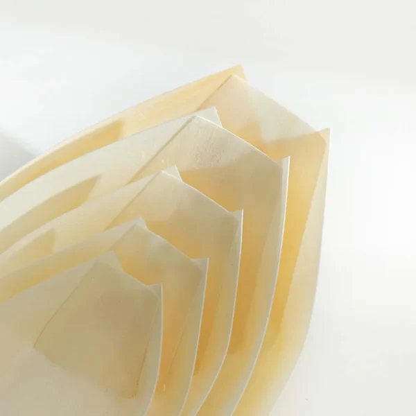 biodegradable utensils Disposable Wood Boat Plates Bamboo Compostable Biodegradable - Image 2