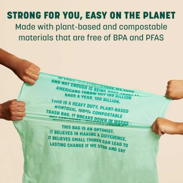 compostable garbage bags 13 gallon