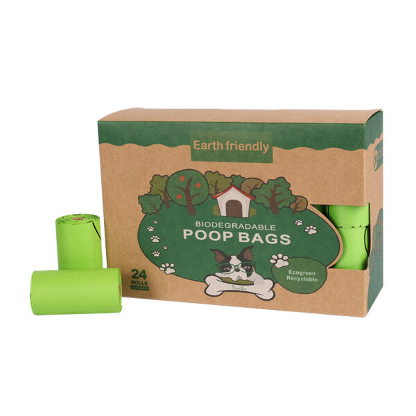 Recycling Trash Bags Biodegradable Corn Starch Fully Degradable PLA Pet Garbage Bags Poop Bags - Image 2