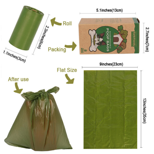 Biodegradable Bag Pet Dog Poop Waste Bags - Image 5