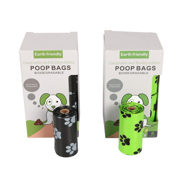 Colored Trash Bags Pet Garbage Bags EPI Degradable Poop Pick-Up Bags Outdoor - Image 4