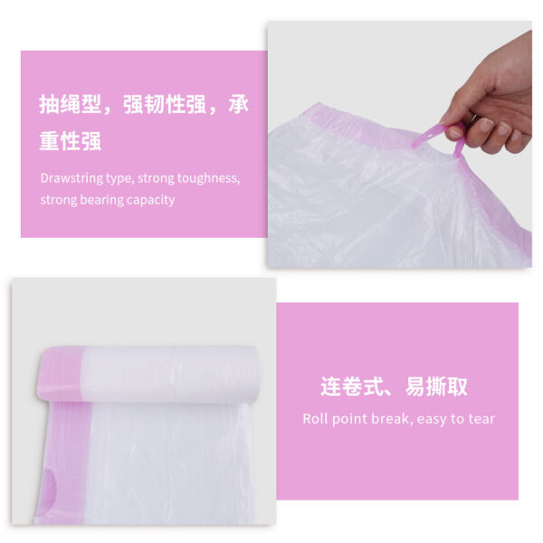 Biodegradable Dustbin Bags Household Garbage Bags - Image 4