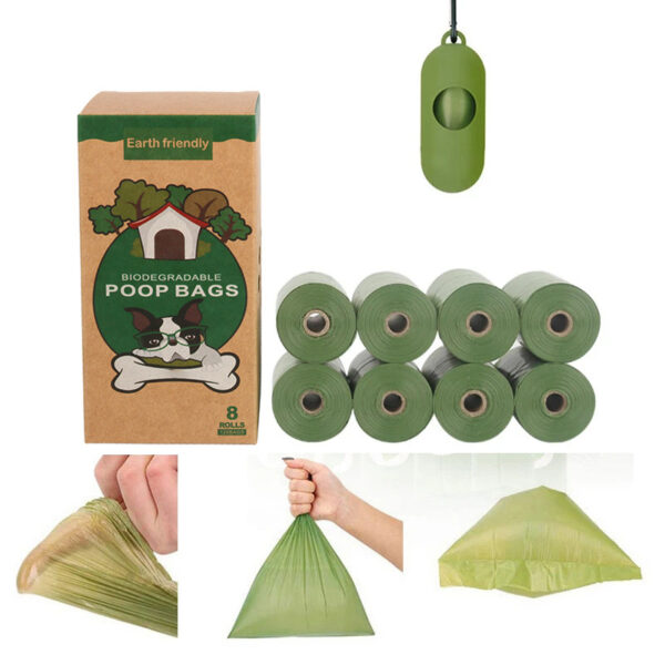 Green Dog Poop Bags