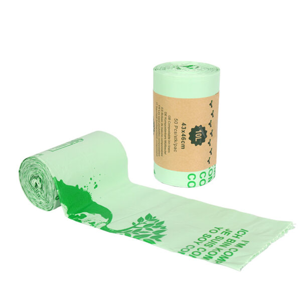 1-8 Gallon Compostable Trash Bags