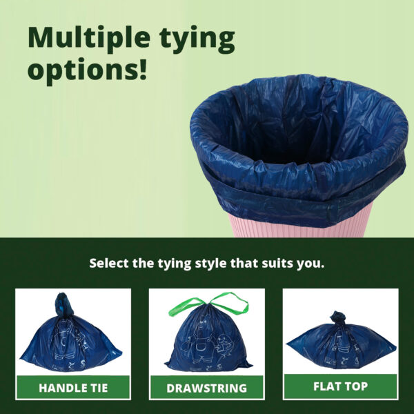 Compostable Corn Starch PLA Garbage Biological Bags - Image 3