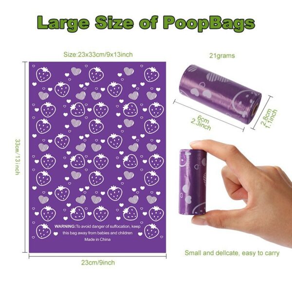 Plastic Garbage Bag Refuse Bags - Image 5