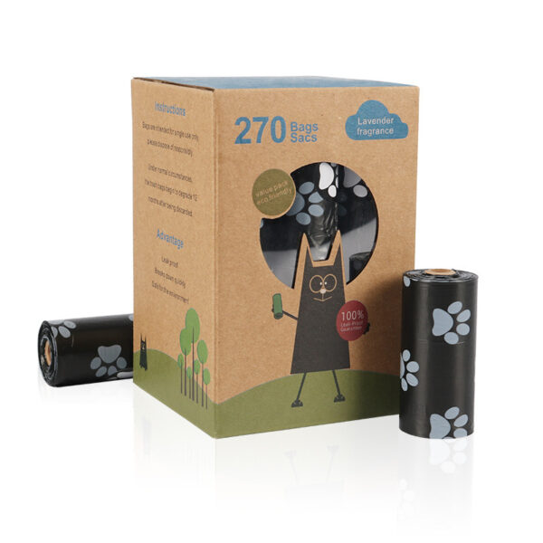 Biodegradable Plastic Bags Pet Waste Bags Dog Poop Disposable Garbage Bags - Image 2