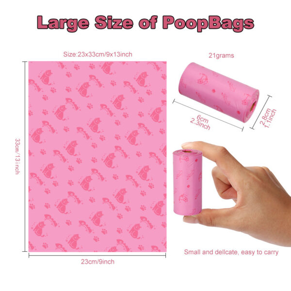 Biodegradable Waste Bags Degradable Pet Poop Bags - Image 3