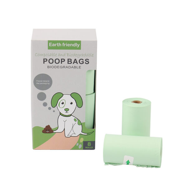 Green Trash Bags Biodegradable Pet Dog Poop Pickup Bag