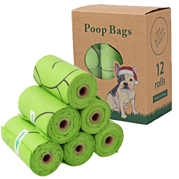 Recycling Trash Bags Biodegradable Corn Starch Fully Degradable PLA Pet Garbage Bags Poop Bags - Image 3