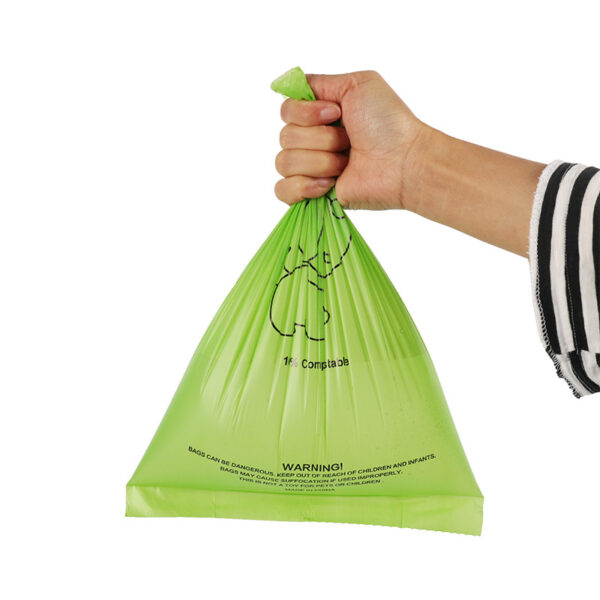 Compostable Bag Degradable Corn Starch Garbage Bag - Image 3