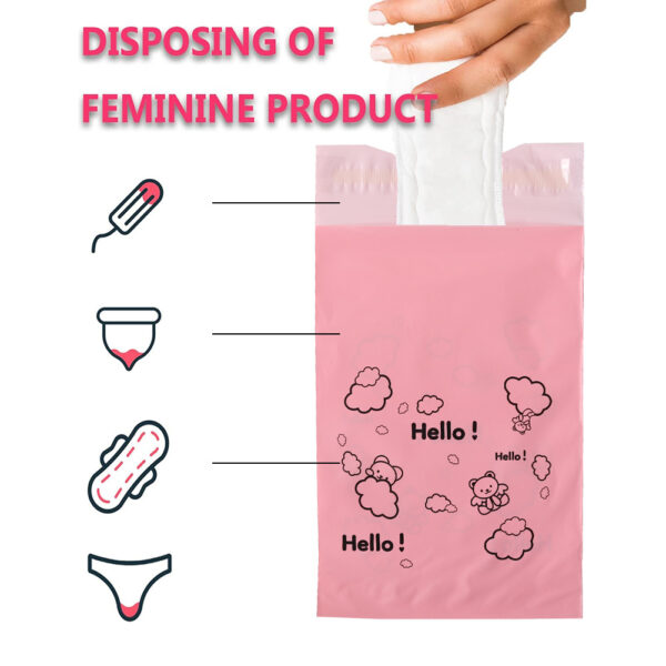 1.3 Gallon Flat Garbage Bag - Image 2