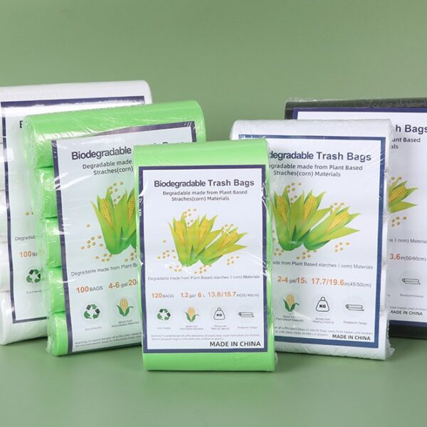 Biodegradable Trash Can Liners Garbage Bags - Image 4