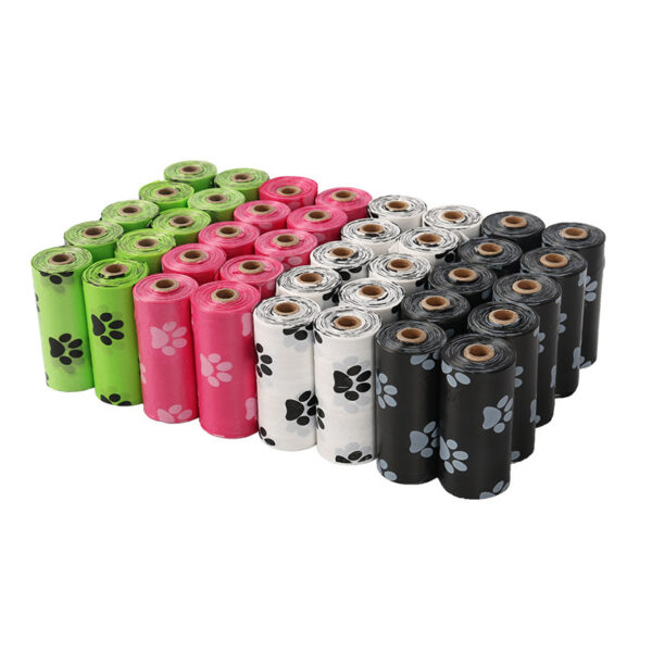 Colored Trash Bags Pet Garbage Bags EPI Degradable Poop Pick-Up Bags Outdoor