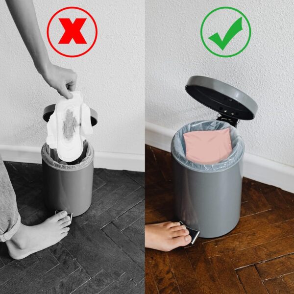 1.3 Gallon Flat Garbage Bag - Image 4