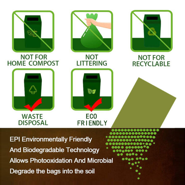 Green Dog Poop Bags - Image 5