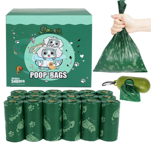 Green Garbage Bags Degradable Dog Poop Bag - Image 2