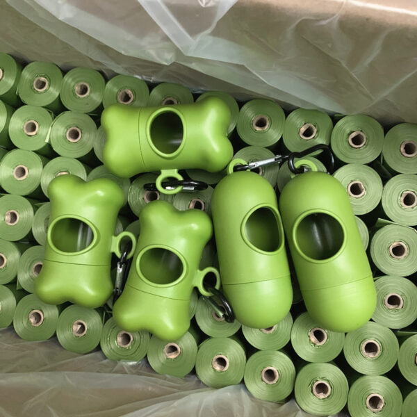PE Recyclable Trash Bags Storage Box Dog Poop Biodegradable Trash Bags